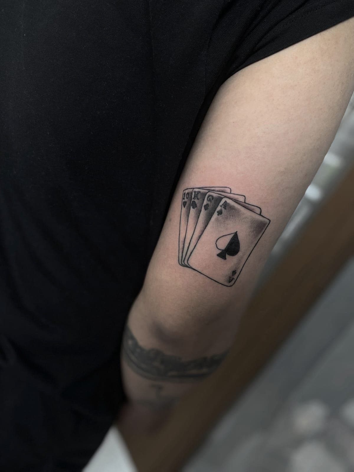 Cards Realism Tattoo
