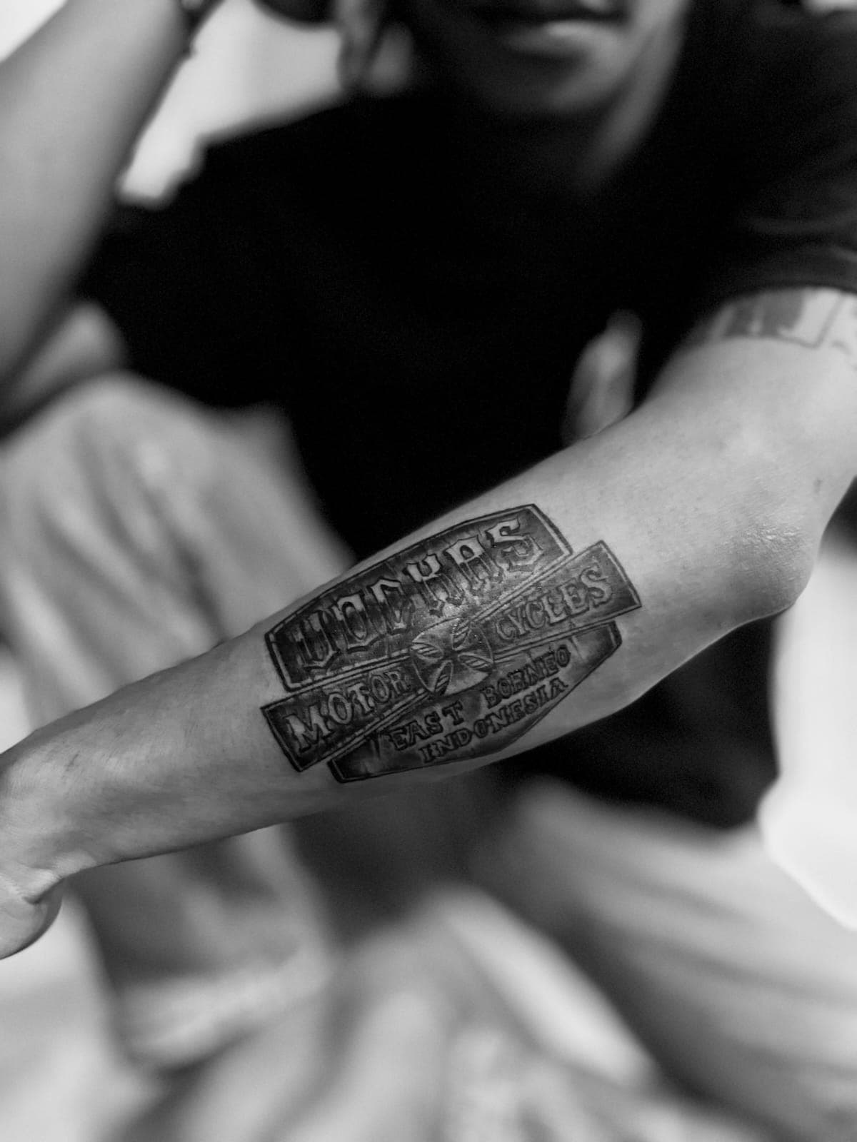 Motorcycle Logo Tattoo