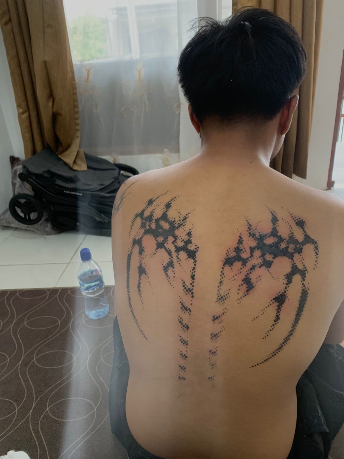 Back Wings Tattoo
